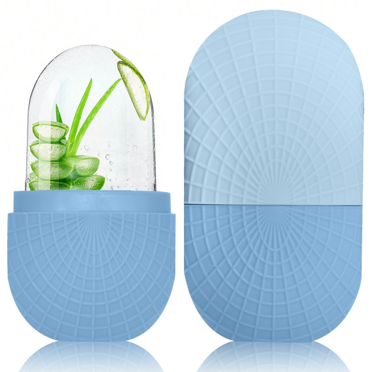 Silicone Ice Facial Massage Tray — Pore-Tightening Skin Refresher