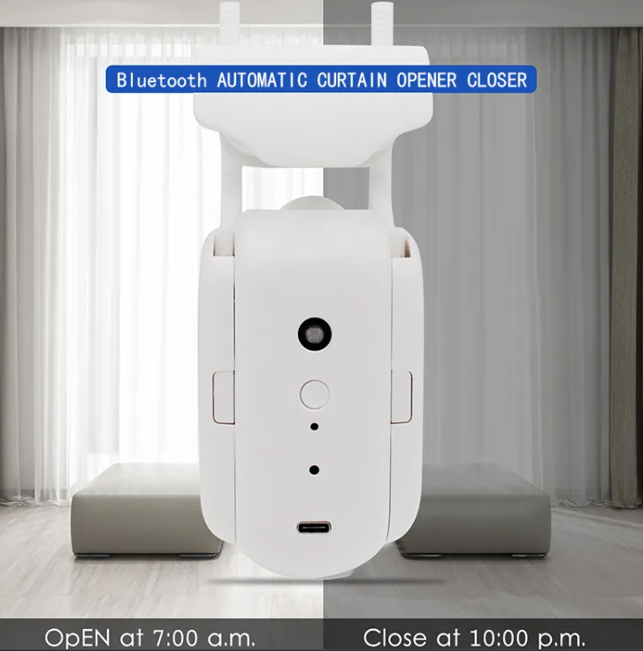 Smart Bluetooth Curtains — Wireless Automatic Drape Controller