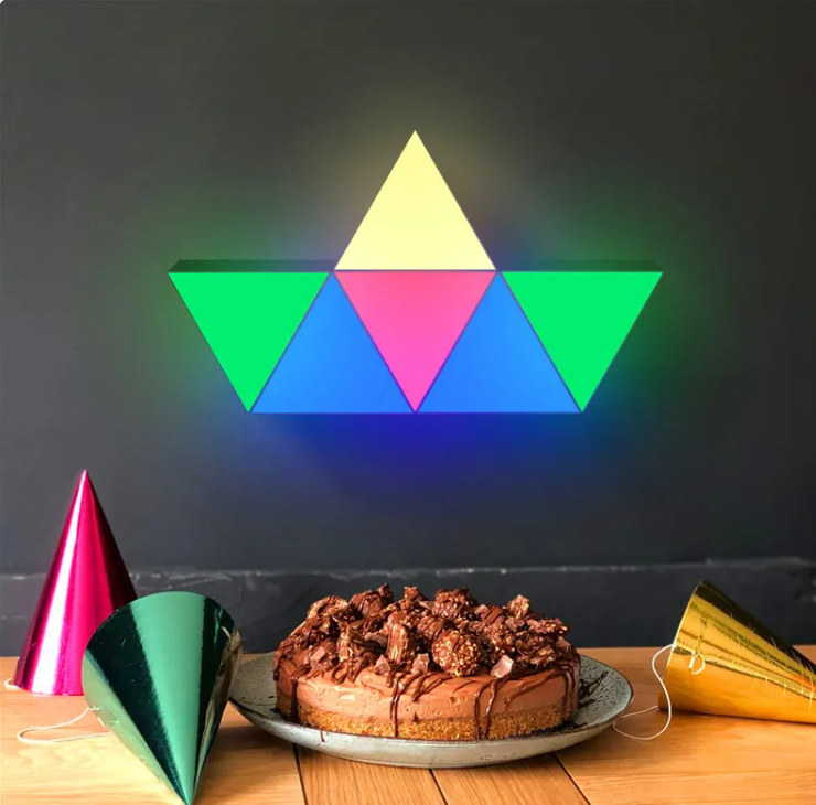 Triangle Modular LED Panels — Smart Customisable Wall Lights