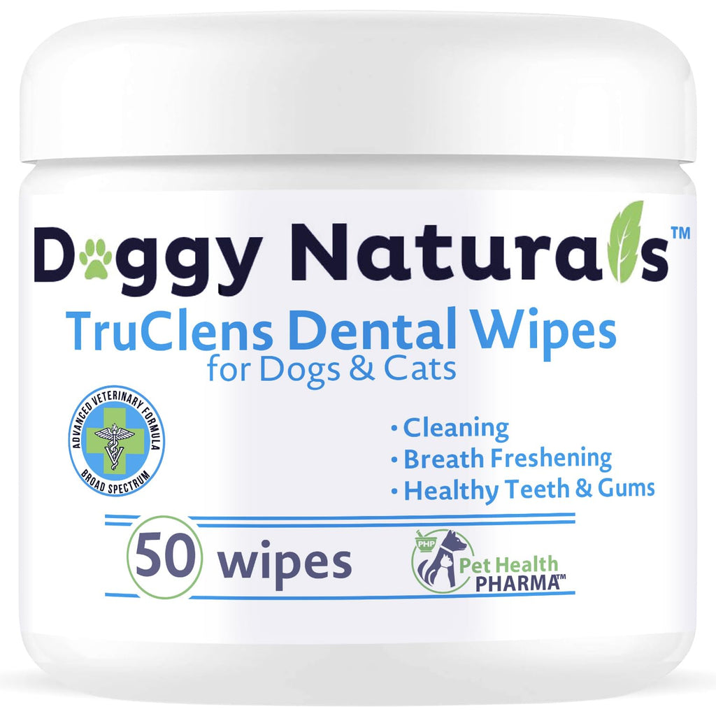 TruClens Dental Wipes for Cats & Dogs — Plaque & Tartar Removal