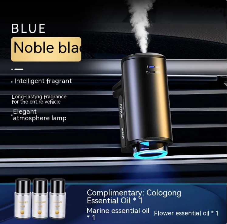 Smart Car Aroma Diffuser — Sterilising & Deodorising with Essential Oil