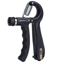 Adjustable Grip Strengthener with Rep Counter — TPR & Metal Spring