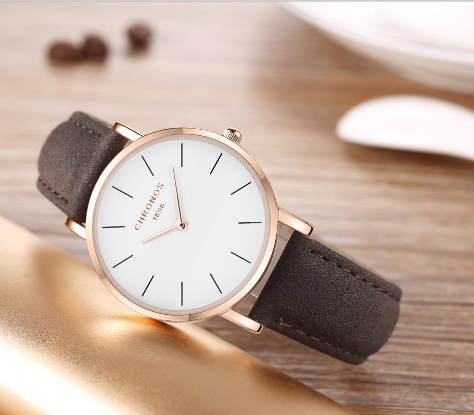 Minimalist Couple Watches — Slim Design, 8 Colour Options