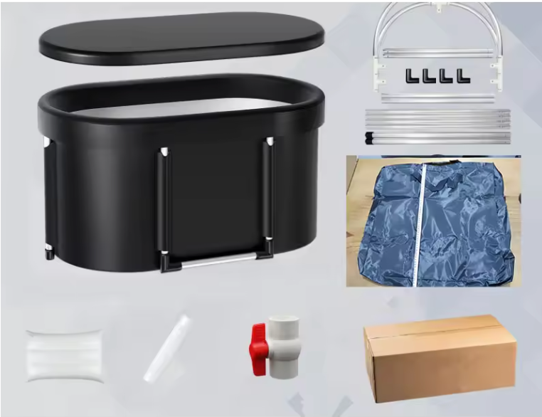 Portable Ice Bath Tub — Foldable Multi-Layer Insulation for Recovery