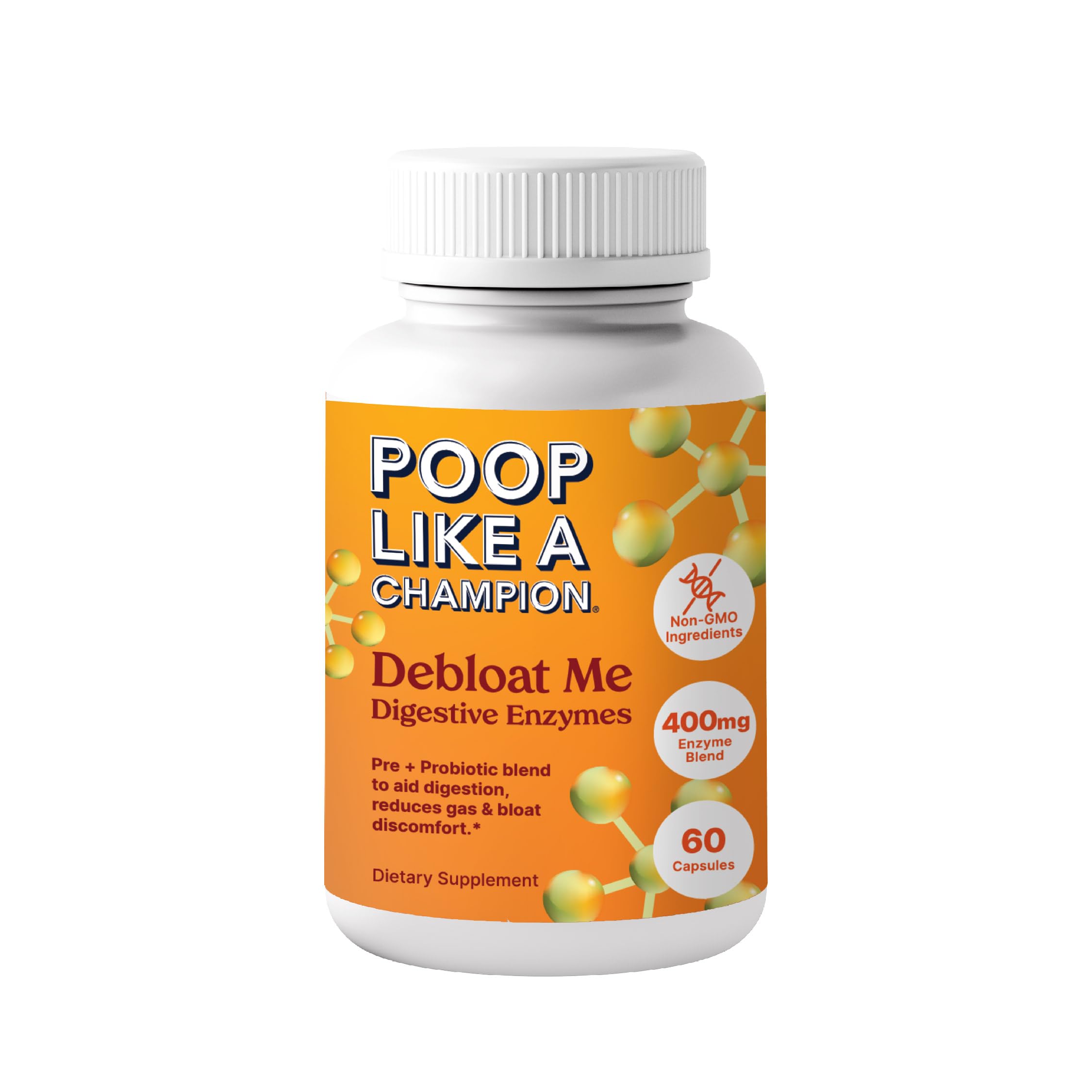 Debloat Me Digestive Enzyme Capsules — Probiotic-Powered Bloating Relief