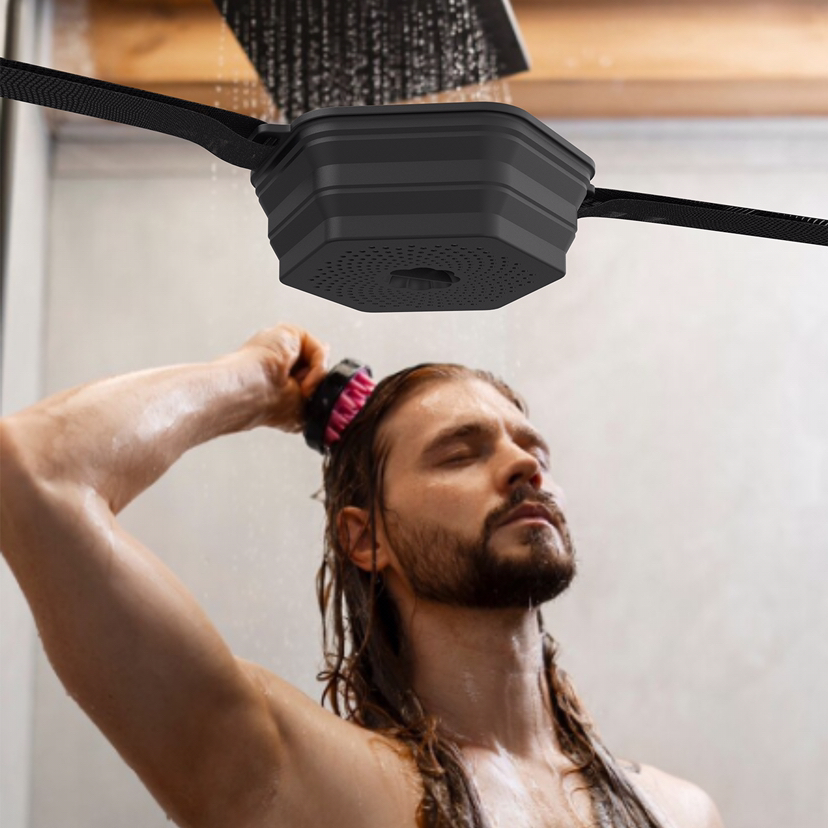 Foldable Silicone Ice Bath — Oversized Portable Shower Set for Adults