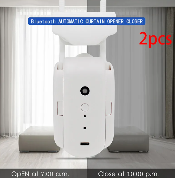Smart Bluetooth Curtains — Wireless Automatic Drape Controller