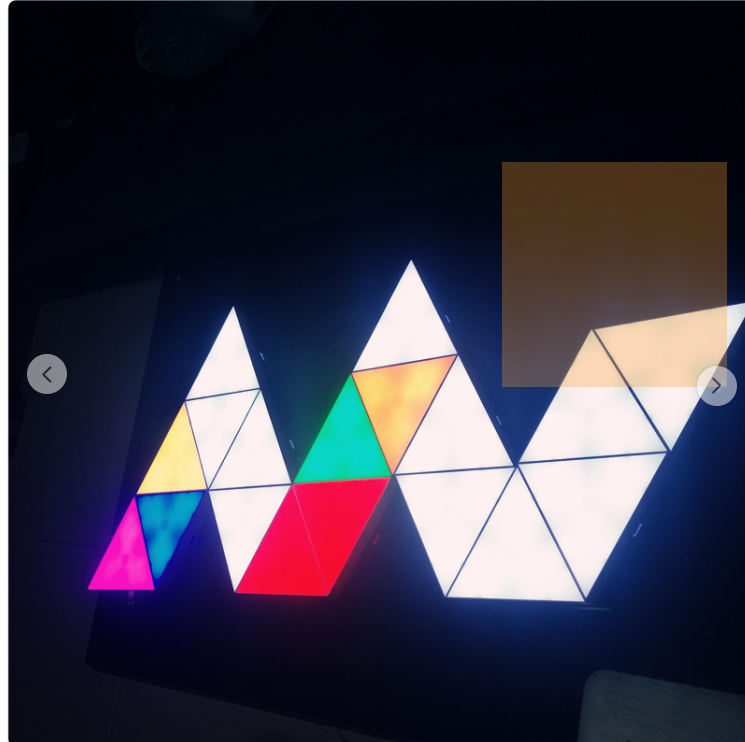 Triangle Modular LED Panels — Smart Customisable Wall Lights