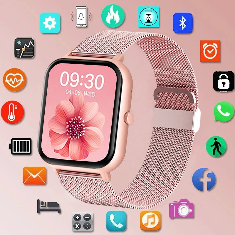 ZL54C Smart Watch — AI Voice, Health Monitoring & Bluetooth Calling