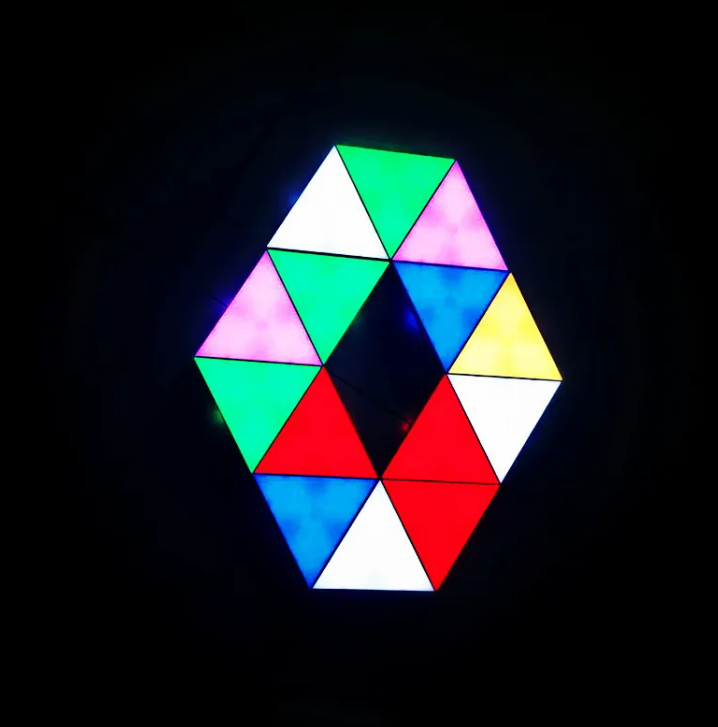 Triangle Modular LED Panels — Smart Customisable Wall Lights