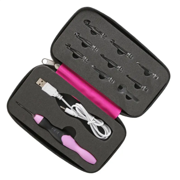 Glow Stitch Rechargeable Crochet Hook