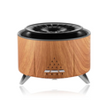 Flame Glow Aroma Diffuser — White Noise Humidifier with Flame Effect