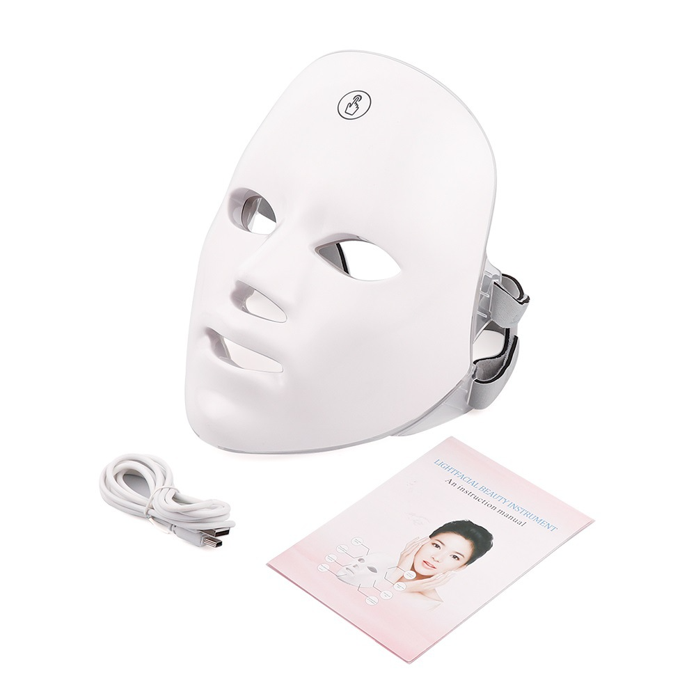 LED Skin Rejuvenation Facial Beauty Device — Multi-Spectrum Light Therapy