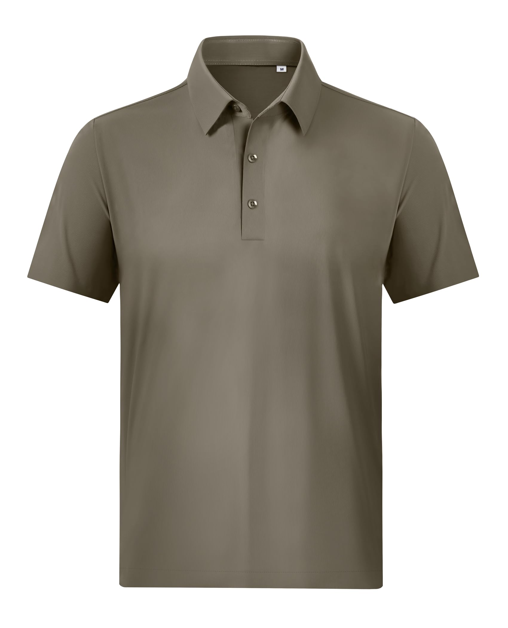 Men's 4-Way Stretch Golf Polo Shirt — Moisture-Wicking, Wrinkle-Resistant