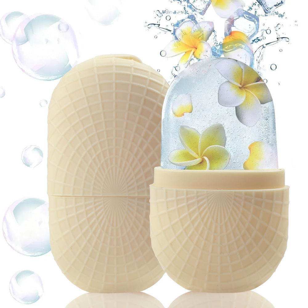 Silicone Ice Facial Massage Tray — Pore-Tightening Skin Refresher