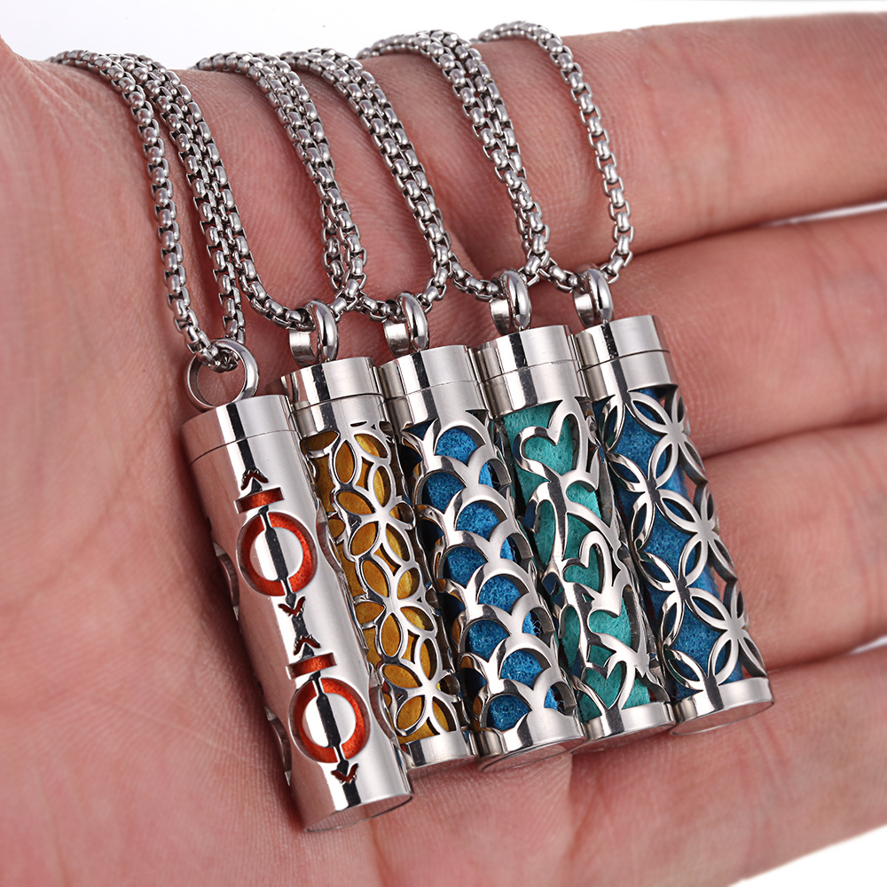 Scent Keeper Aromatherapy Pendant — Essential Oil Diffuser Necklace