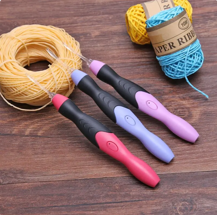 Glow Stitch Rechargeable Crochet Hook
