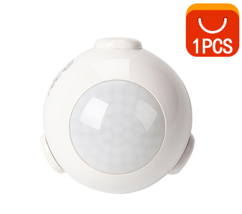 Smart Home Infrared Motion Sensor — 110° Wide Angle, Compact Design