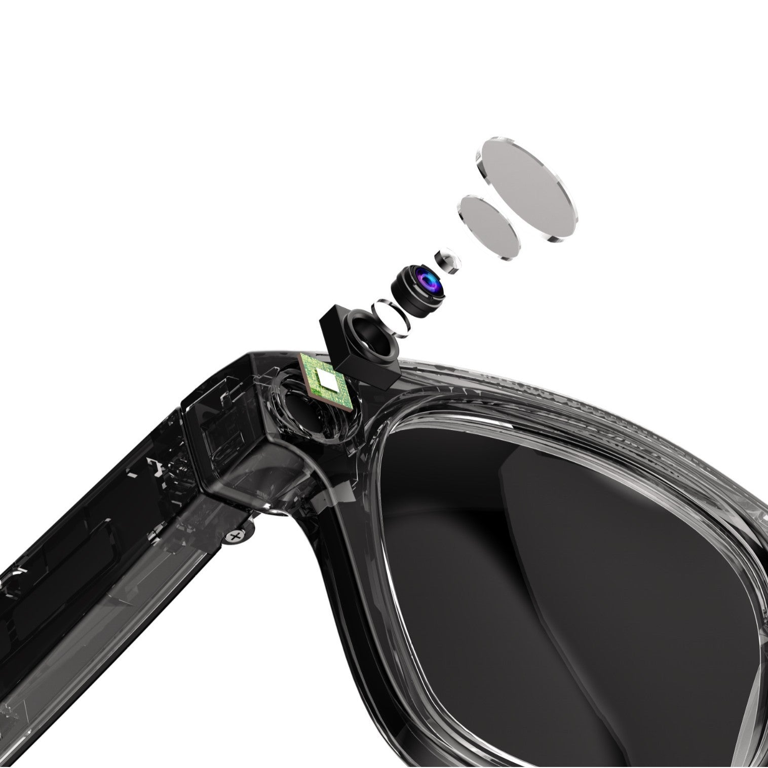 AI Camera Smart Glasses — HD Video, Voice Calls & Translation