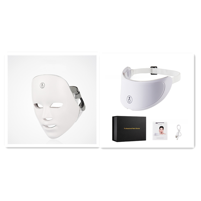 LED Skin Rejuvenation Facial Beauty Device — Multi-Spectrum Light Therapy