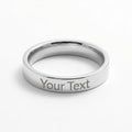 Romantic Custom Text Ring