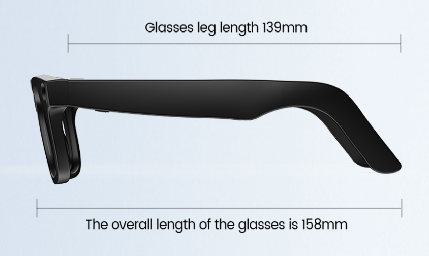 AI Camera Smart Glasses — HD Video, Voice Calls & Translation