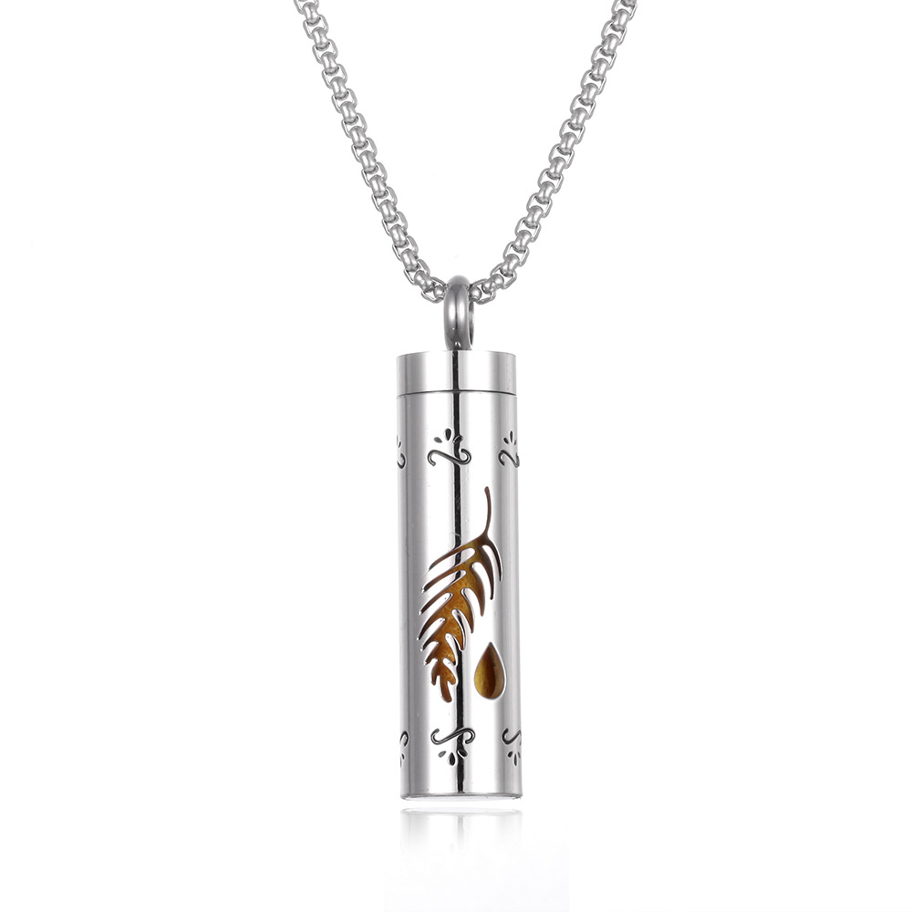 Scent Keeper Aromatherapy Pendant — Essential Oil Diffuser Necklace