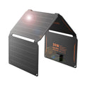 FlexSolar 30W Portable Solar Panel Charger — USB-A & USB-C, IP67 Waterproof